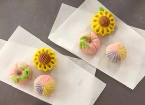 生駒東コープ委員会:本格和菓子“練り切り”作り体験