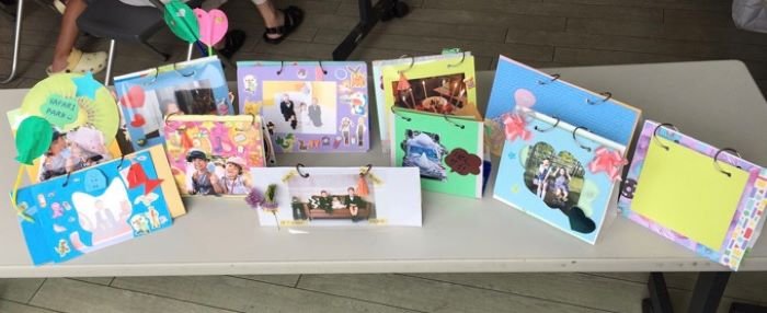 中エリア委員会:「親子でエコ工作」“親子で作ろう!写真立て”