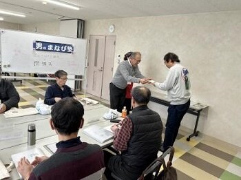 自分みがき講座「男のまなび塾」第6期第6回：「ならコープ鮮魚部門チーフによるさかなのさばき方教室・閉講式」を開催しました