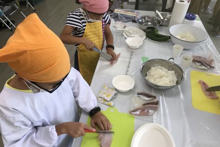 コープネット平群：夏休み親子企画「手まり寿司を作ろう！」