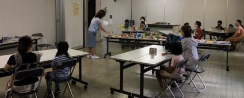 中エリア委員会:「親子でエコ工作」“親子で作ろう!写真立て”