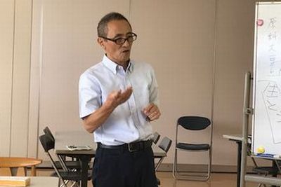コープネット高田東:豆腐“かた~い絹”の椿き家学習会