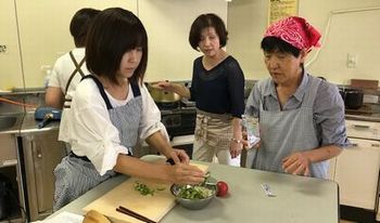コープネット高田東:豆腐“かた~い絹”の椿き家学習会