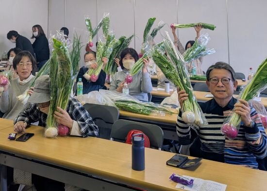 生駒東コープ委員会：組合員のつどいと「産直 当麻のなすび」学習会