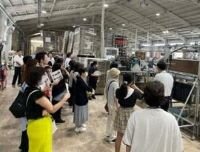 天理北コープ委員会:夏休み企画 (株)リバースの工場見学