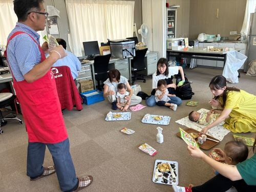 “親子リトミック”と商品試食学習会