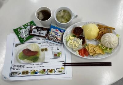 天理南コープ委員会：㈱メイショクの学習会　アレンジメニューを楽しみました