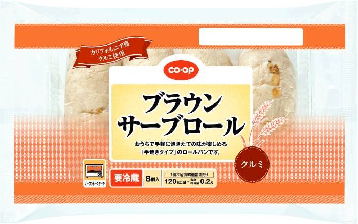 「CO・OPブラウンサーブロール」と「生協のロールパン」が関西テレビで紹介されました!