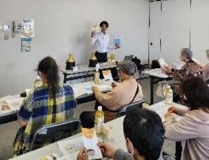 橿原南コープ委員会:組合員のつどいと築(つ)野(の)食品工業㈱の学習会