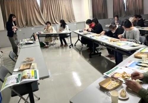 天理北コープ委員会:組合員のつどいと ㈱J-オイルミルズのオリーブオイルの学習会