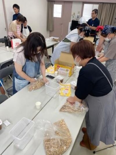 天理北コープ委員会：親子企画「みそ作り講習会」