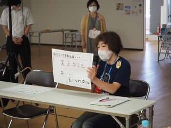 第3回Oneピースかふぇ「大学生に学ぼう！～奈良にも戦争があった～」を開催しました