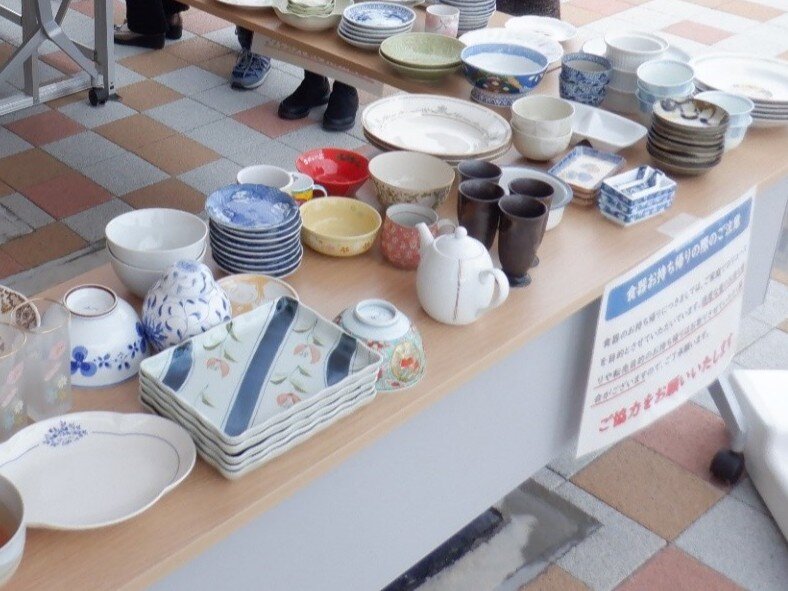 「もったいない食器市」を開催します