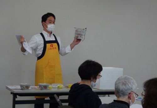 橿原北コープ委員会：温まる！ラーメンやうどんの（株）ニッキーフーズ学習会