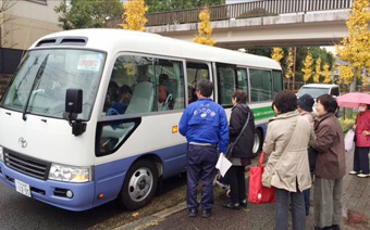 お買い物支援バスの運行